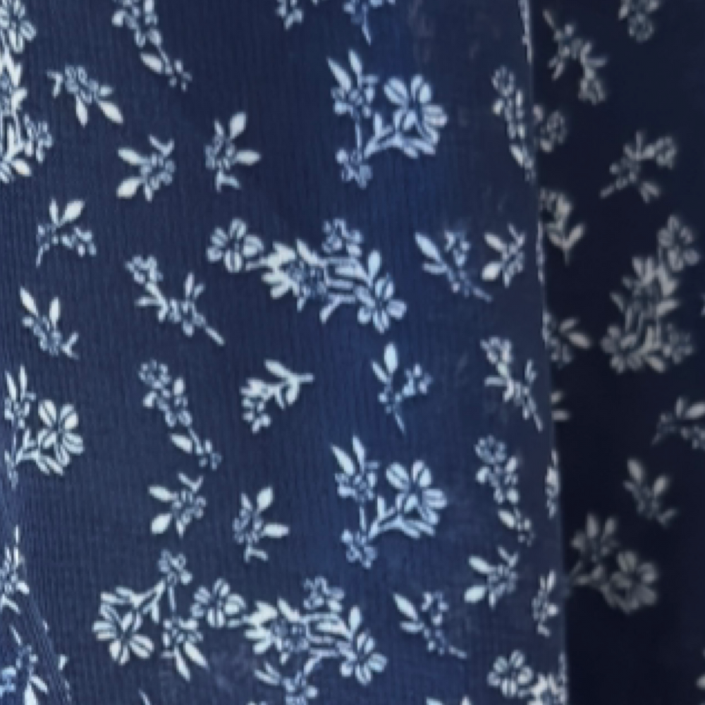 ARDEN B Mini Dress Built In Shorts Blue Floral Smocked Tiered Layered EUC Sz XL - Picture 4 of 16